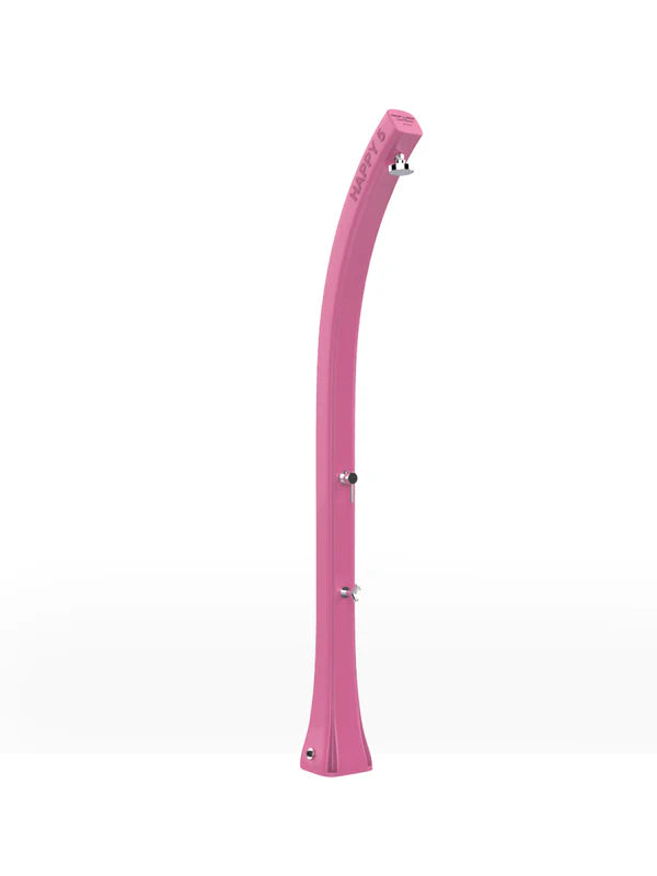 Arkema HAPPY FIVE 28 LITERS solar garden shower in polyethylene, with foot washer