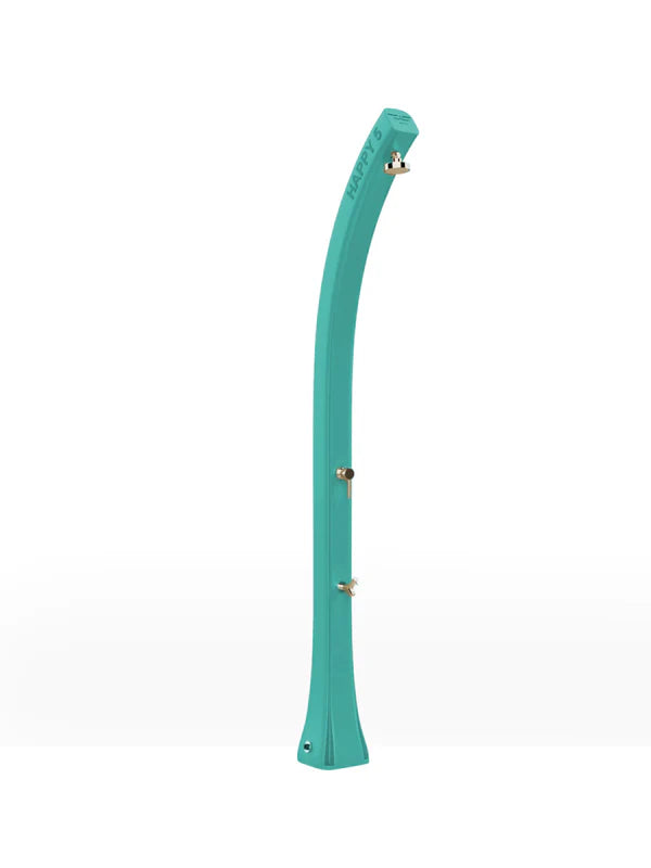Arkema HAPPY FIVE 28 LITERS solar garden shower in polyethylene, with foot washer
