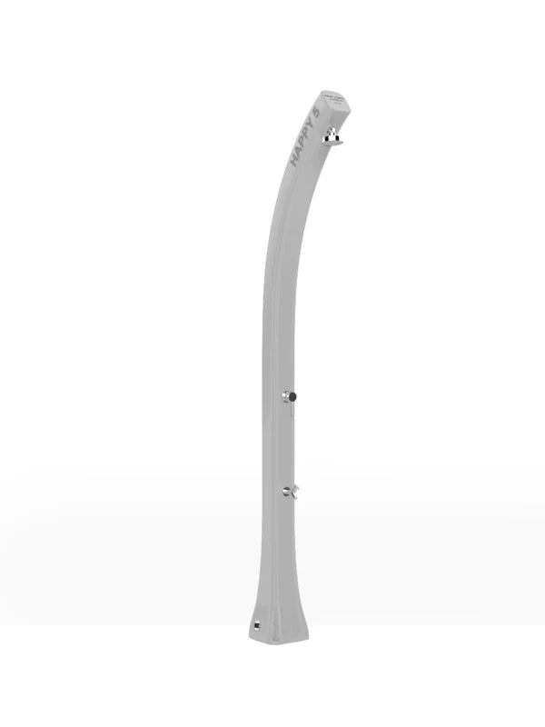 Arkema HAPPY FIVE 28 LITERS solar garden shower in polyethylene, with foot washer