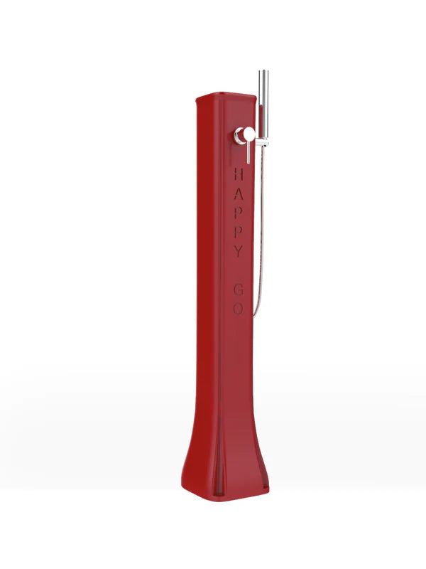 Arkema Fontana solare da esterno HAPPY GO 19lt in polietilene, con doccetta mobile - HG140