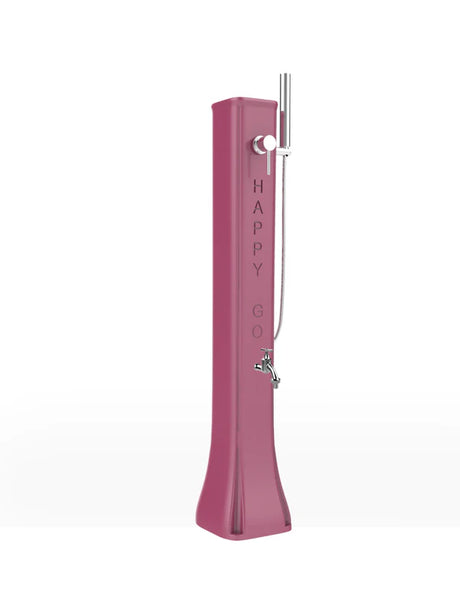 Arkema Fontana Solare Bassa Happy Go con Doccetta Mobile e rubinetto porta gomme da 19lt - HG180
