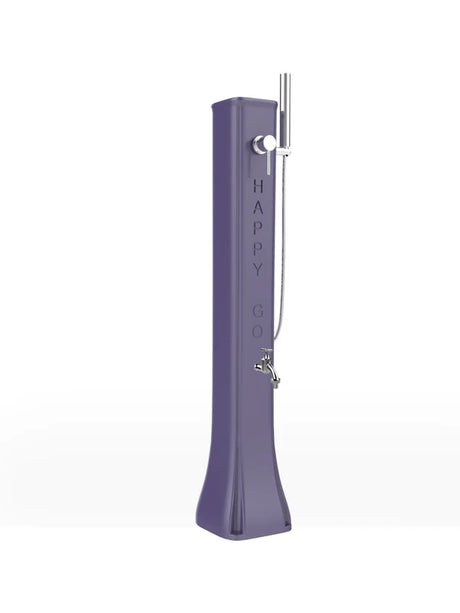 Arkema Fontana Solare Bassa Happy Go con Doccetta Mobile e rubinetto porta gomme da 19lt - HG180