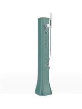 Arkema Fontana Solare Bassa Happy Go con Doccetta Mobile e rubinetto porta gomme da 19lt - HG180