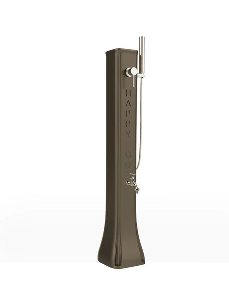 Arkema Fontana Solare Bassa Happy Go con Doccetta Mobile e rubinetto porta gomme da 19lt - HG180