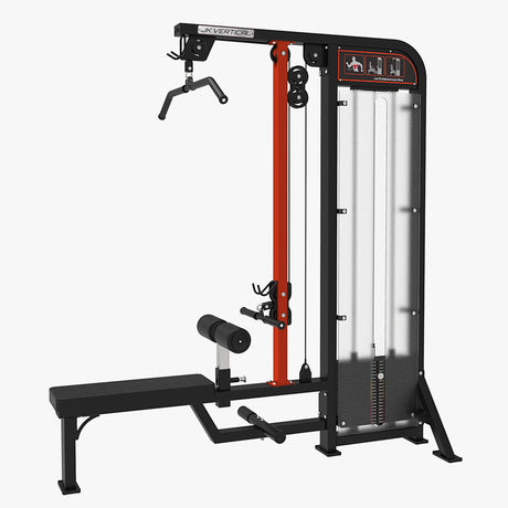 JK Fitness Vertical Line Combo Lat Machine / Pulley Row  - JKV-COMBOLATPULLEY