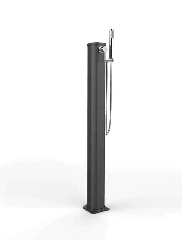 Arkema Fontana Solare JOLLY GO 17,5 litri con doccetta mobile, in alluminio - JG140