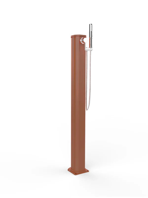 Arkema Fontana Solare JOLLY GO 17,5 litri con doccetta mobile, in alluminio - JG140