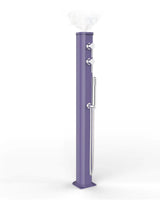Arkema Fontana Solare Jolly Go in alluminio con Doccetta Mobile e Nebulizzatore da 13lt - JG150