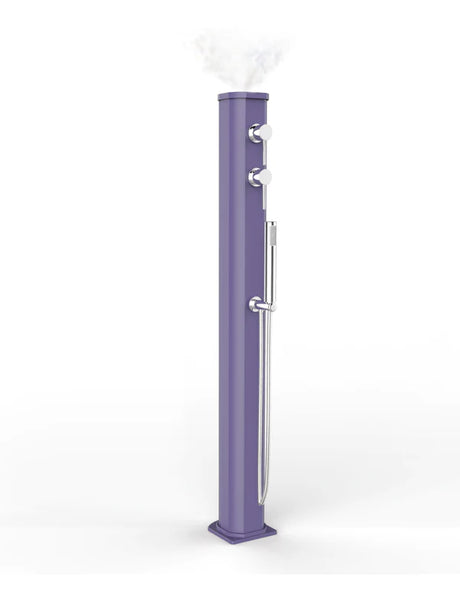 Arkema Fontana Solare Jolly Go in alluminio con Doccetta Mobile e Nebulizzatore da 13lt - JG150
