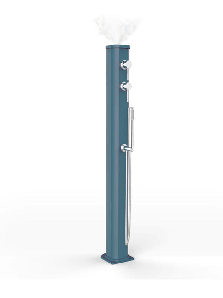 Arkema Fontana Solare Jolly Go in alluminio con Doccetta Mobile e Nebulizzatore da 13lt - JG150