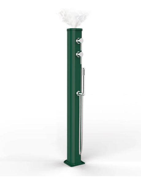 Arkema Fontana Solare Jolly Go in alluminio con Doccetta Mobile e Nebulizzatore da 13lt - JG150