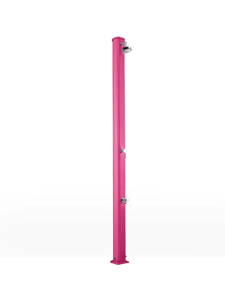 Arkema Traditional Shower Jolly S in aluminum with foot washer
