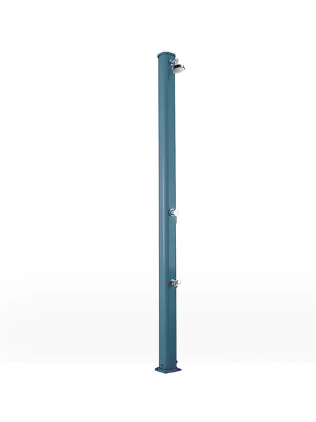 Arkema Traditional Shower Jolly S in aluminum with foot washer