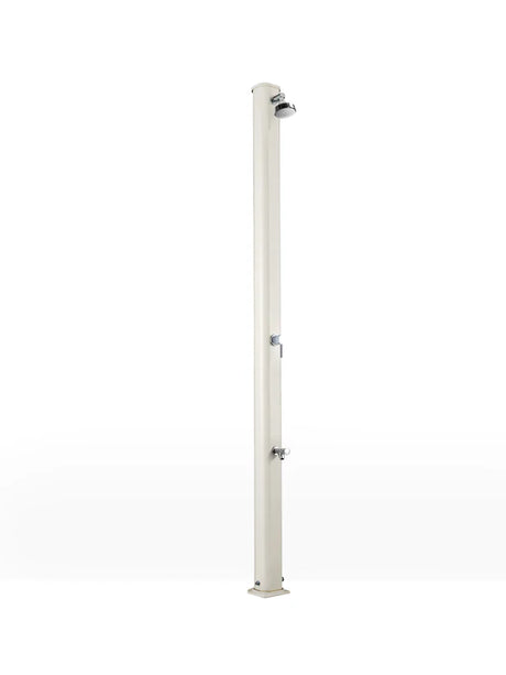 Arkema Traditional Shower Jolly S in aluminum with foot washer