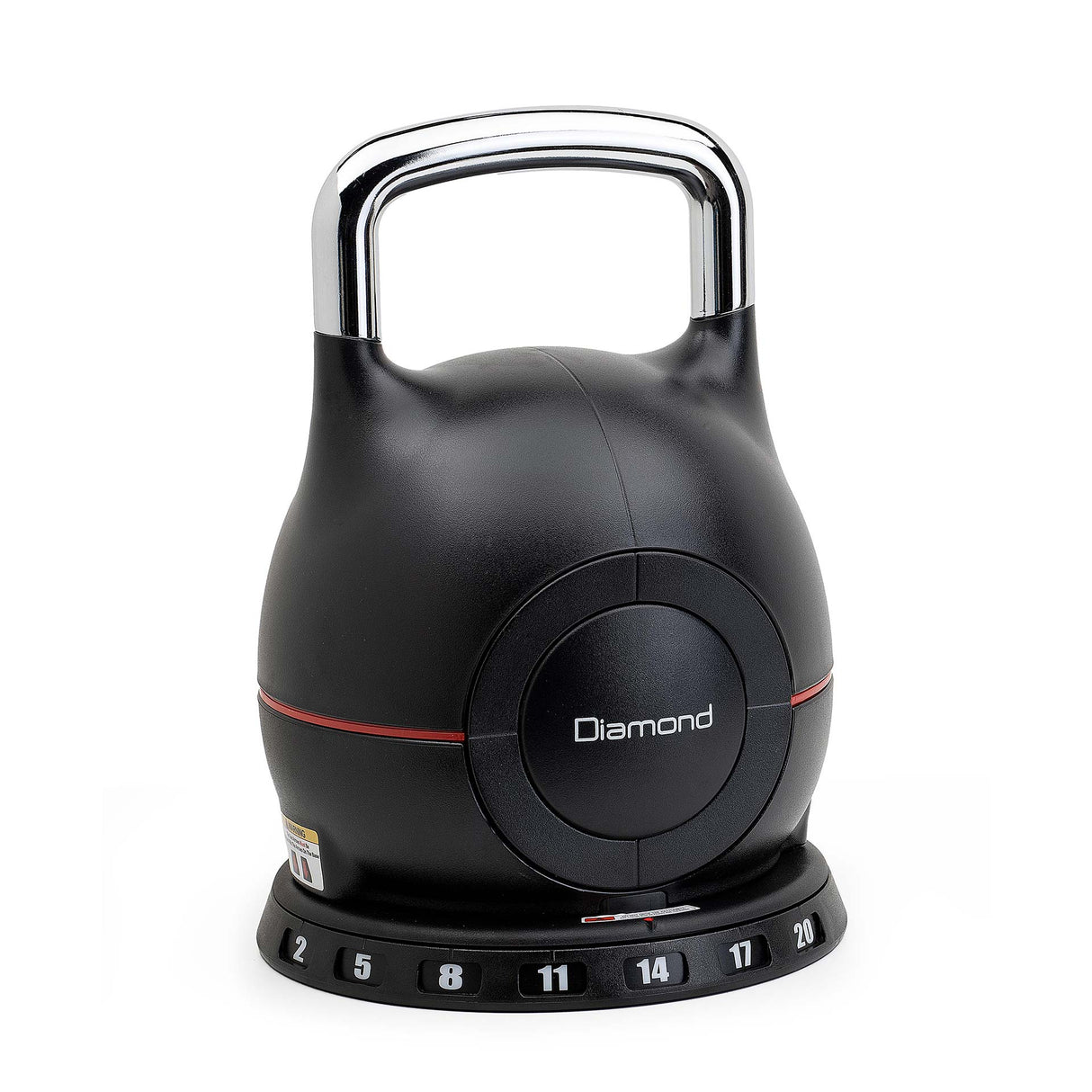 Diamond Kettlebell selezionabile in acciaio 2 – 20 kg - KBS2-20