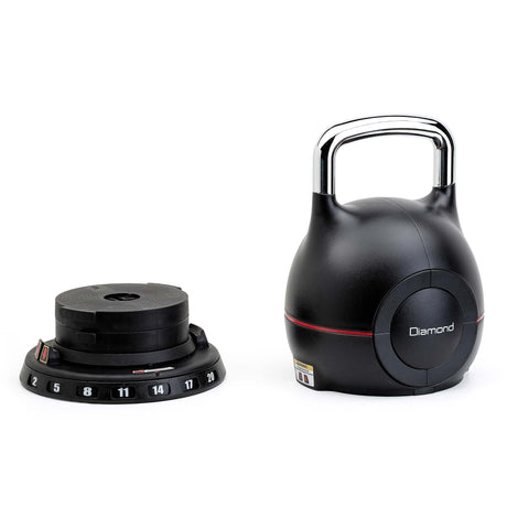 Diamond Kettlebell selezionabile in acciaio 2 – 20 kg - KBS2-20