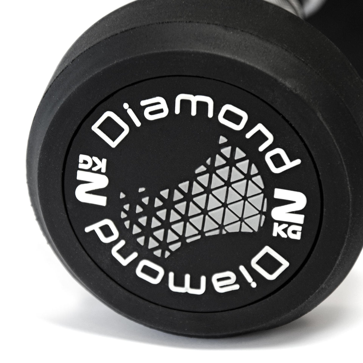 Diamond Set Manubrio Gommato Tondo Pro Black da 2 a 24 Kg - MGTDS2-24