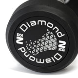 Diamond Set Manubrio Gommato Tondo Pro Black da 2 a 24 Kg - MGTDS2-24