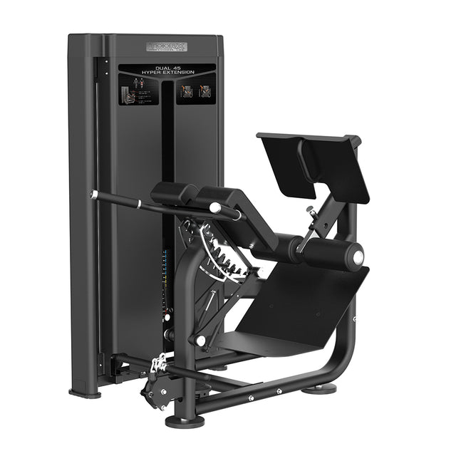 Toorx Professional Atlas Line Pin Loaded Dual 45 Hyper Extension PLX-8530