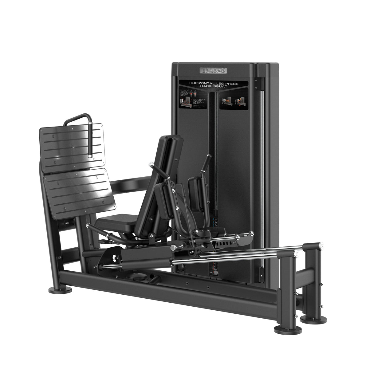 Toorx Professional Atlas Line Pin Loaded Horizontal leg press/hack squat PLX-9130
