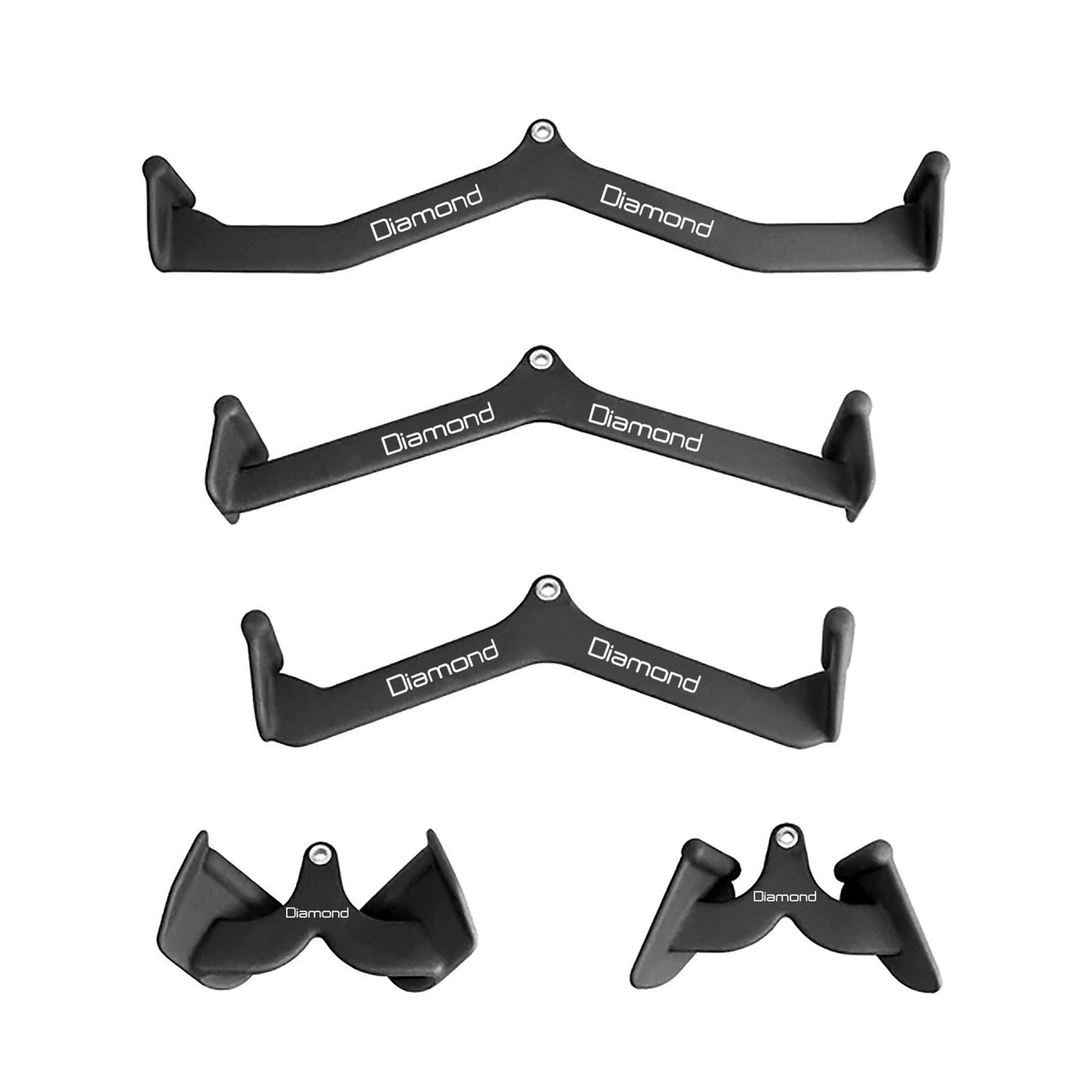 Diamond Set Powergrip 5 prese ergonomiche rivestite - POWERGRIP-SET