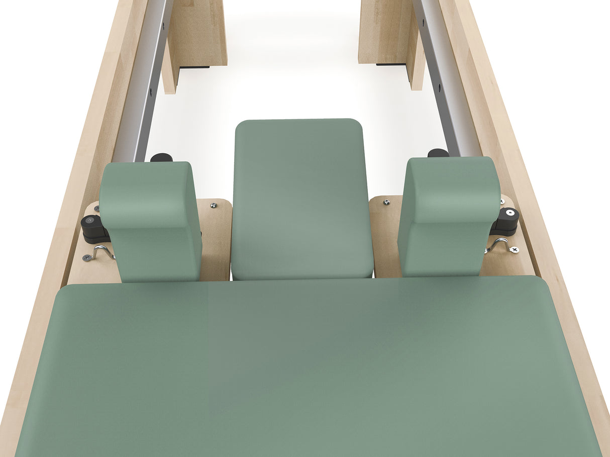 Liveness Cadillac Reformer in legno di quercia naturale colore Green Tea - PTX-6000G