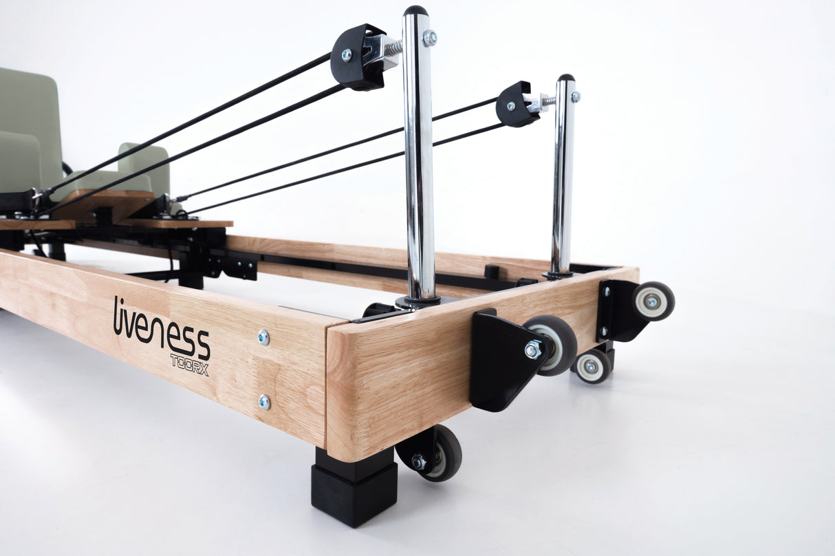 Liveness Reformer in legno di faggio richiudibile colore Green Tea - PTX-500G
