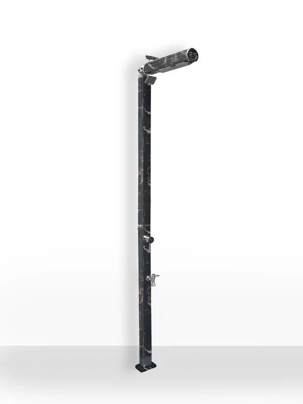 Arkema Quick traditional shower with LED lighting and foot washer - Q825