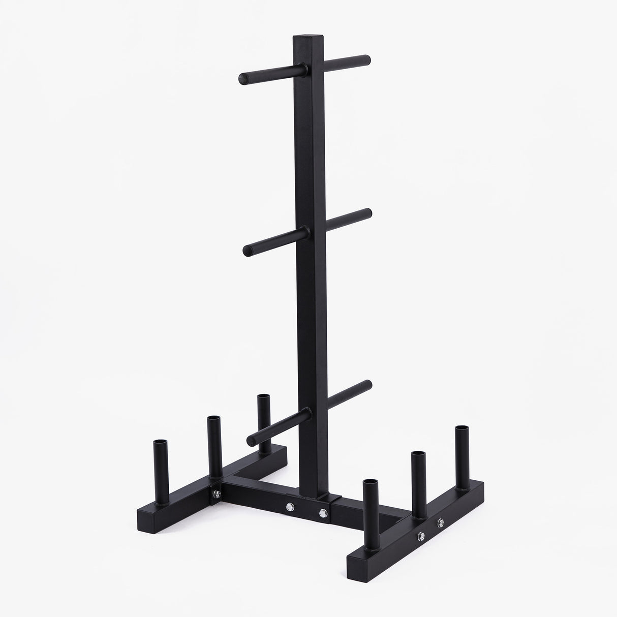 JK Fitness Rastrelliera Porta Dischi in Ghisa e Bilancieri - RDBJ