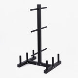 JK Fitness Rastrelliera Porta Dischi in Ghisa e Bilancieri - RDBJ