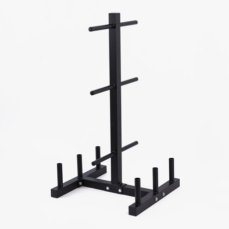 JK Fitness Rastrelliera Porta Dischi in Ghisa e Bilancieri - RDBJ