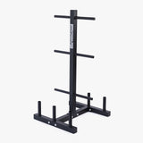 JK Fitness Rastrelliera Porta Dischi in Ghisa e Bilancieri - RDBJ