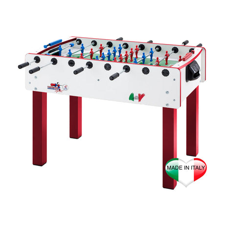 Roberto Sport Calciobalilla Bomber Bianco aste rientranti