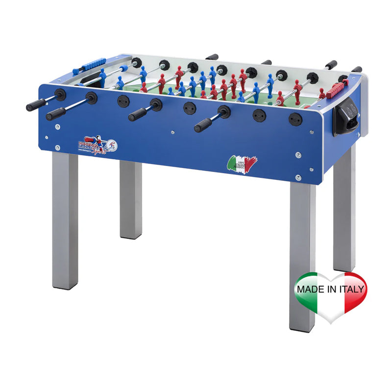 Roberto Sport Calciobalilla Bomber Blu aste rientranti