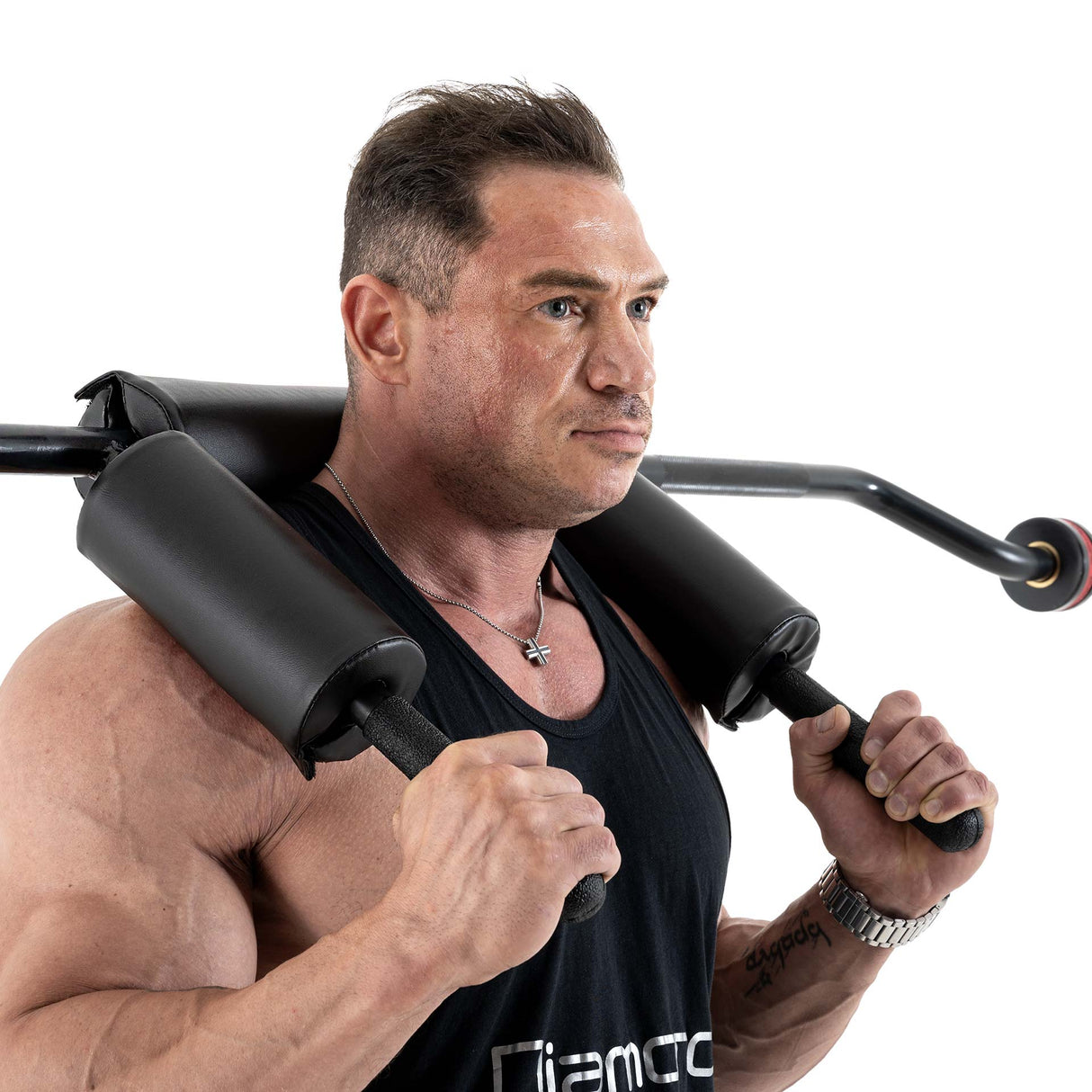 Diamond Safety Squat Bar 220 cm - carico max 250 kg - SSBD220