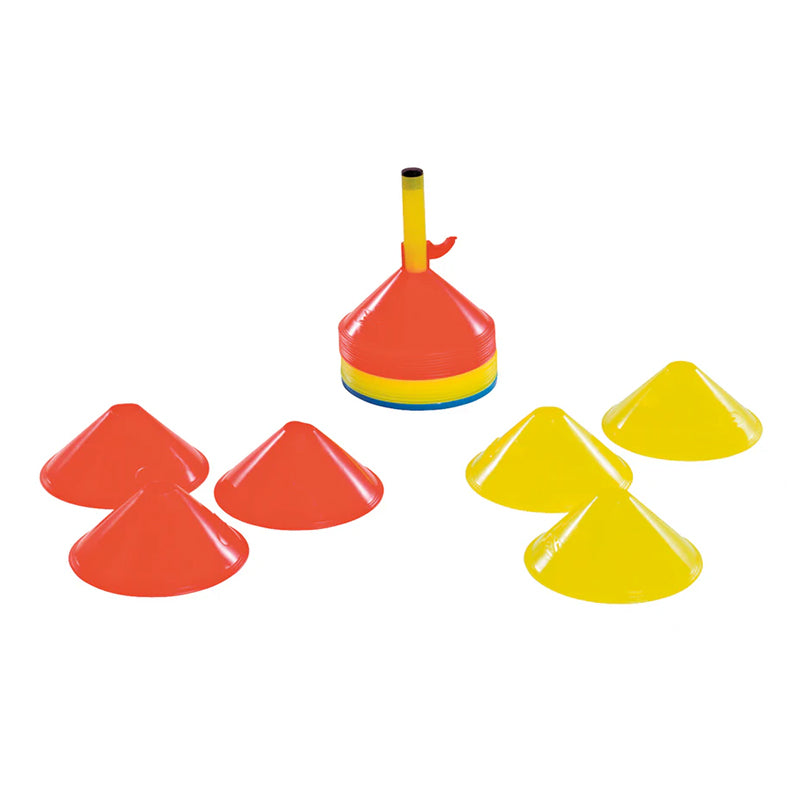 Schiavi Delimitatori di spazio (24 pezzi) giallo/arancio - art. 1118