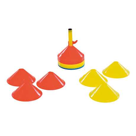 Schiavi Delimitatori di spazio (24 pezzi) giallo/arancio - art. 1118