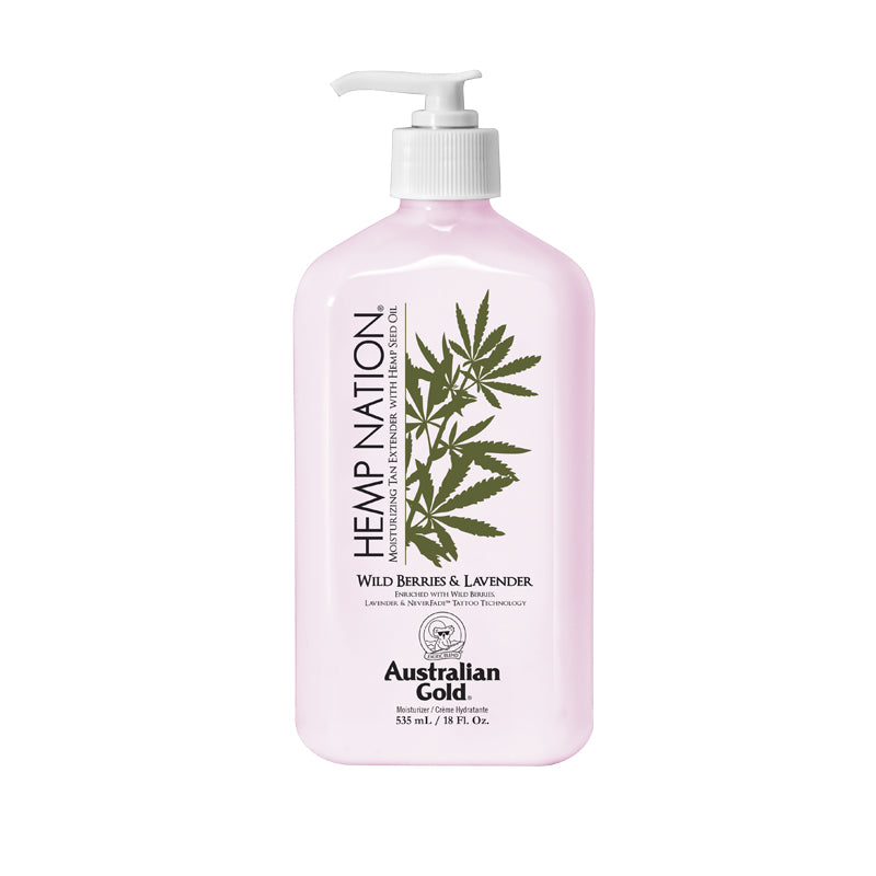 Australian Gold Hemp Nation Wild Berries & Lavander Tan Extender