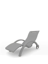 Arkema Lettino prendisole da giardino SERENDIPITY CHAISE in polietilene con ruote - S110
