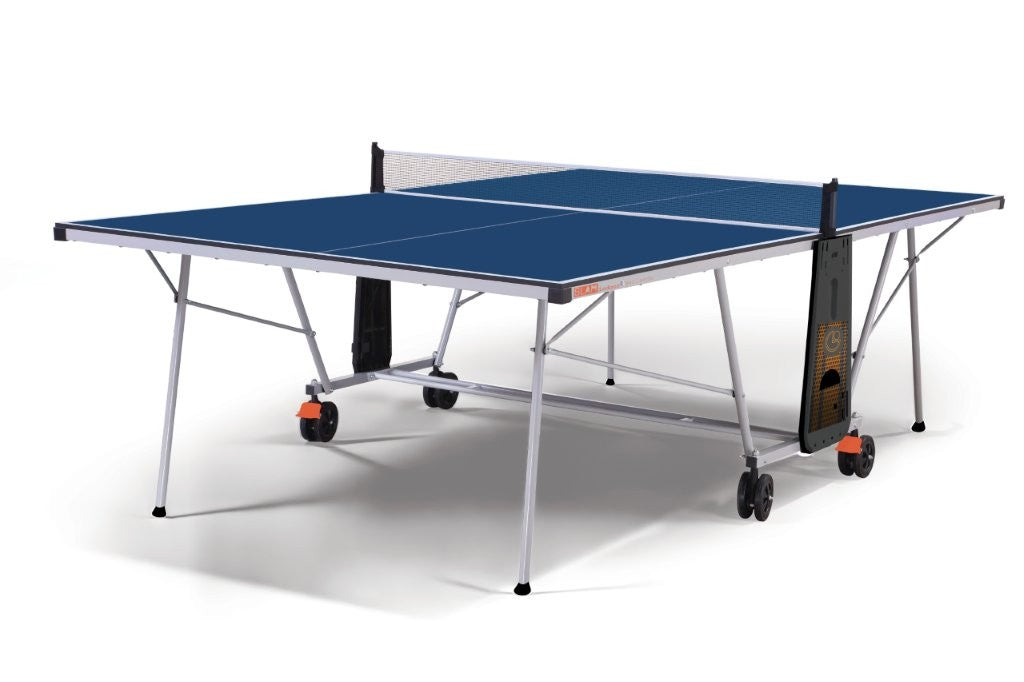 GARLANDO Ping pong Slam indoor piano gioco blu con ruote