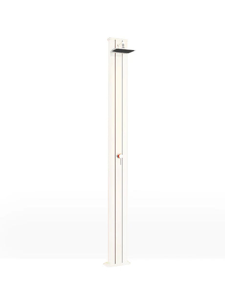 Arkema Spring S Outdoor Solar Shower in Aluminum 30 Liters