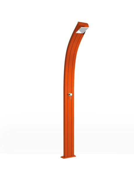 Arkema Solar Garden Shower SPRING CURVA 30 LITERS in aluminum
