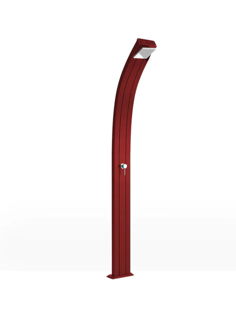Arkema Solar Garden Shower SPRING CURVA 30 LITERS in aluminum