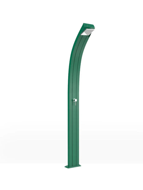 Arkema Solar Garden Shower SPRING CURVA 30 LITERS in aluminum