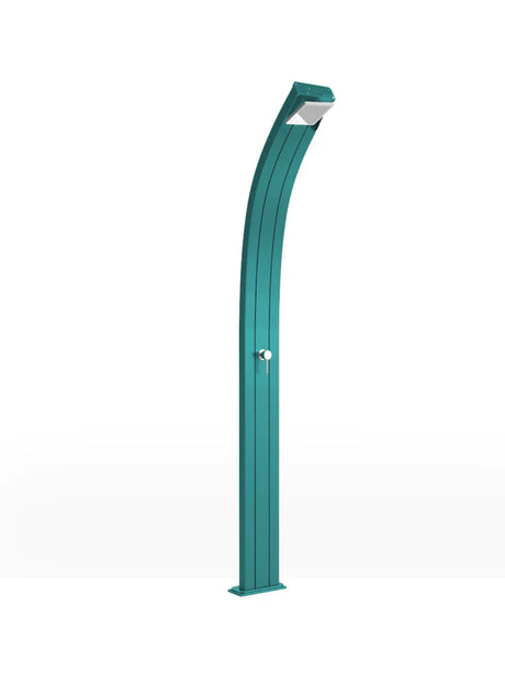 Arkema Solar Garden Shower SPRING CURVA 30 LITERS in aluminum