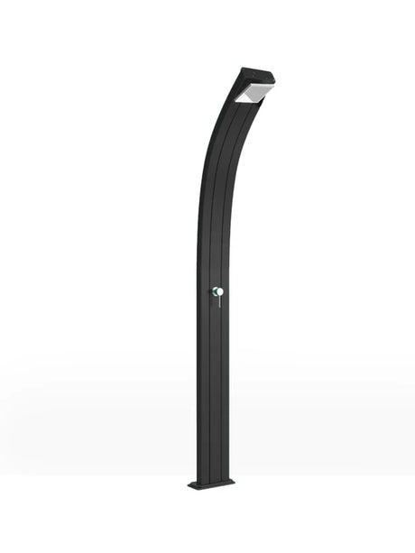 Arkema Solar Garden Shower SPRING CURVA 30 LITERS in aluminum