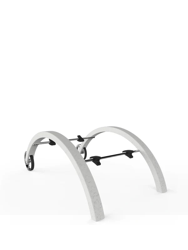 Arkema S910 Supporto con Ruote e Braccioli per CHAISE LONGE Serendipity