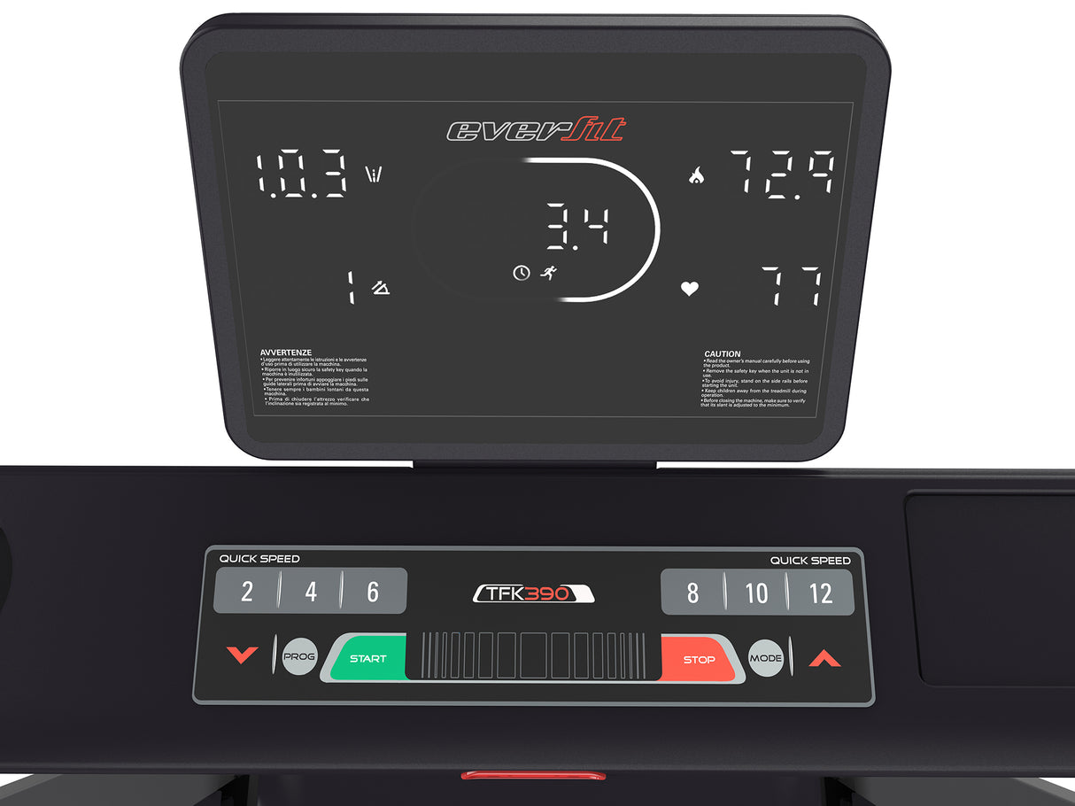 Toorx Tapis Roulant TFK-390 con inclinazione manuale