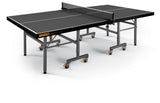 GARLANDO Ping pong Topspin indoor piano gioco antracite con ruote