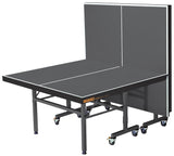 GARLANDO Ping pong Topspin indoor piano gioco antracite con ruote